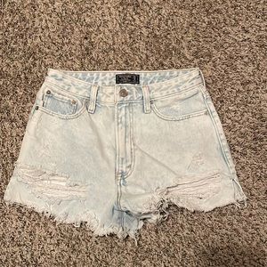 Abercrombie high waist shorts